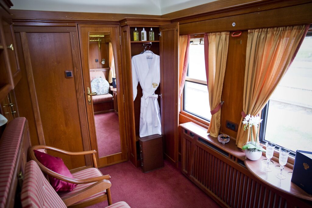 Your room on the Golden Eagle Danube Express